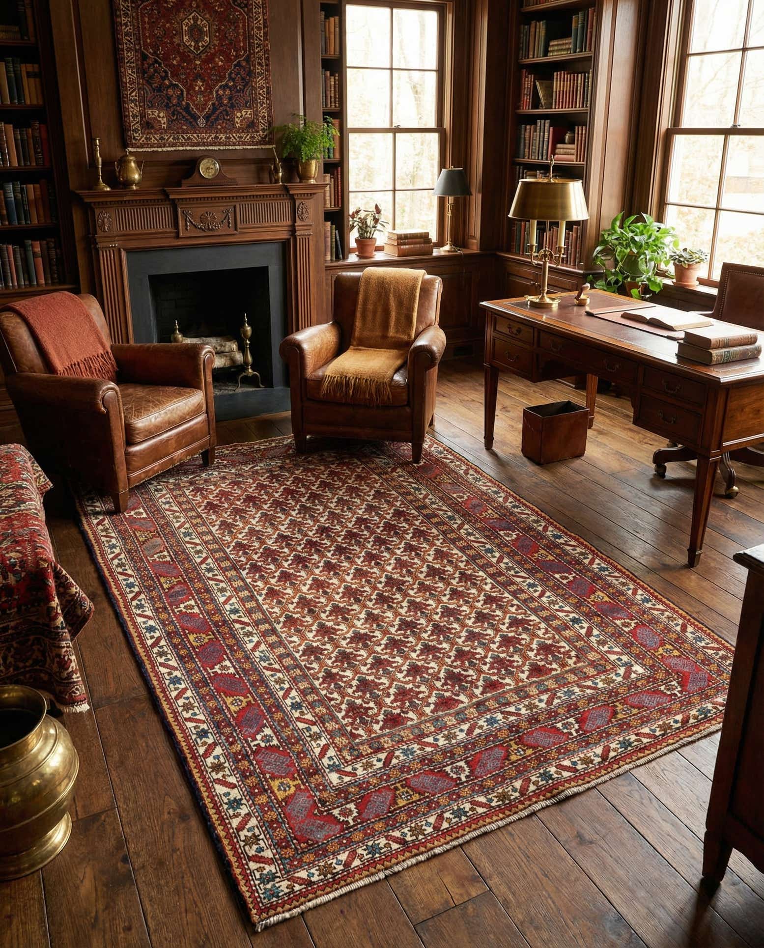 4' 8 x 6' 11 Ghashghai Rug