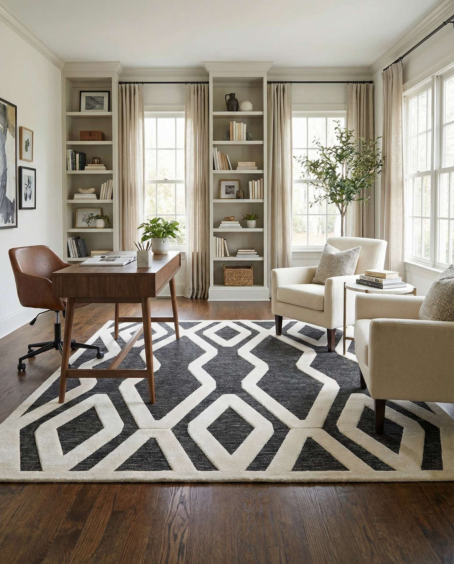 10' x 10' Prismatic Square Rug