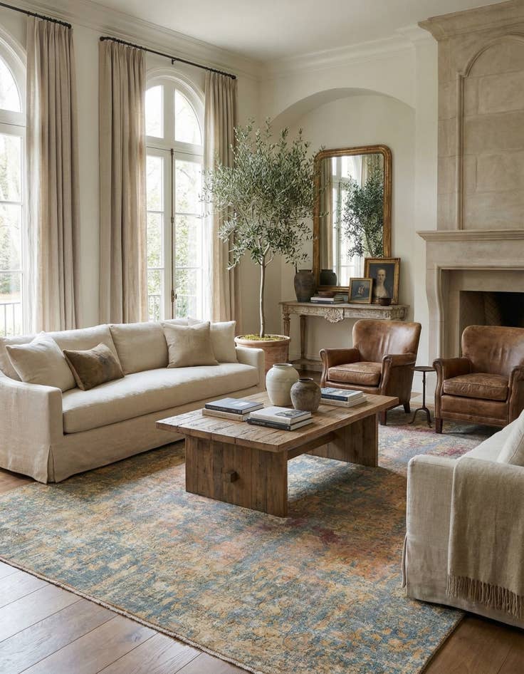 Detail image of 8' 9 x 12' 3  Hand Knotted Ultra Vintage Persian Wool Rug