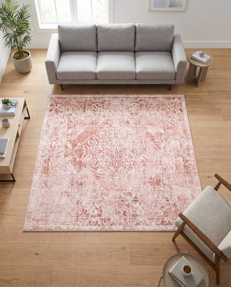 Detail image of 6' x 6' Oxford Square Rug