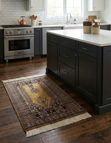2' 8 x 4' 2 Hand Knotted Bokhara Wool Rug