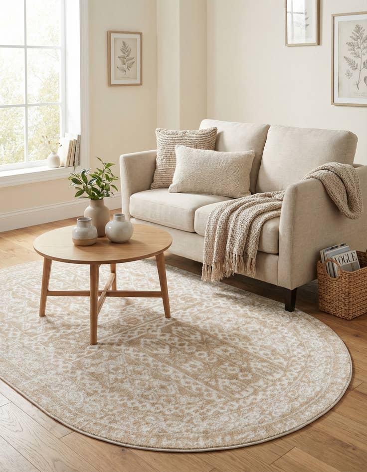 Detail image of 5' x 8' Oxford Oval Rug