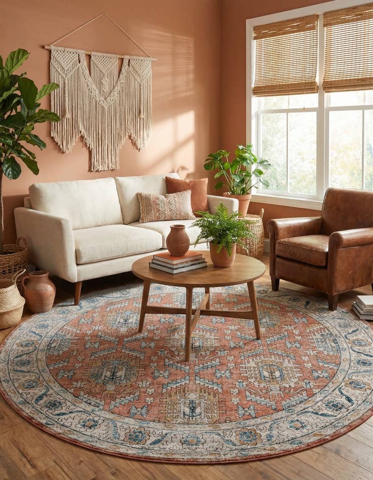 Detail image of 12' x 12' Nyla Round Rug