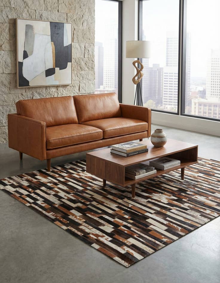 Detail image of  5' x 8' Cowhide Rug