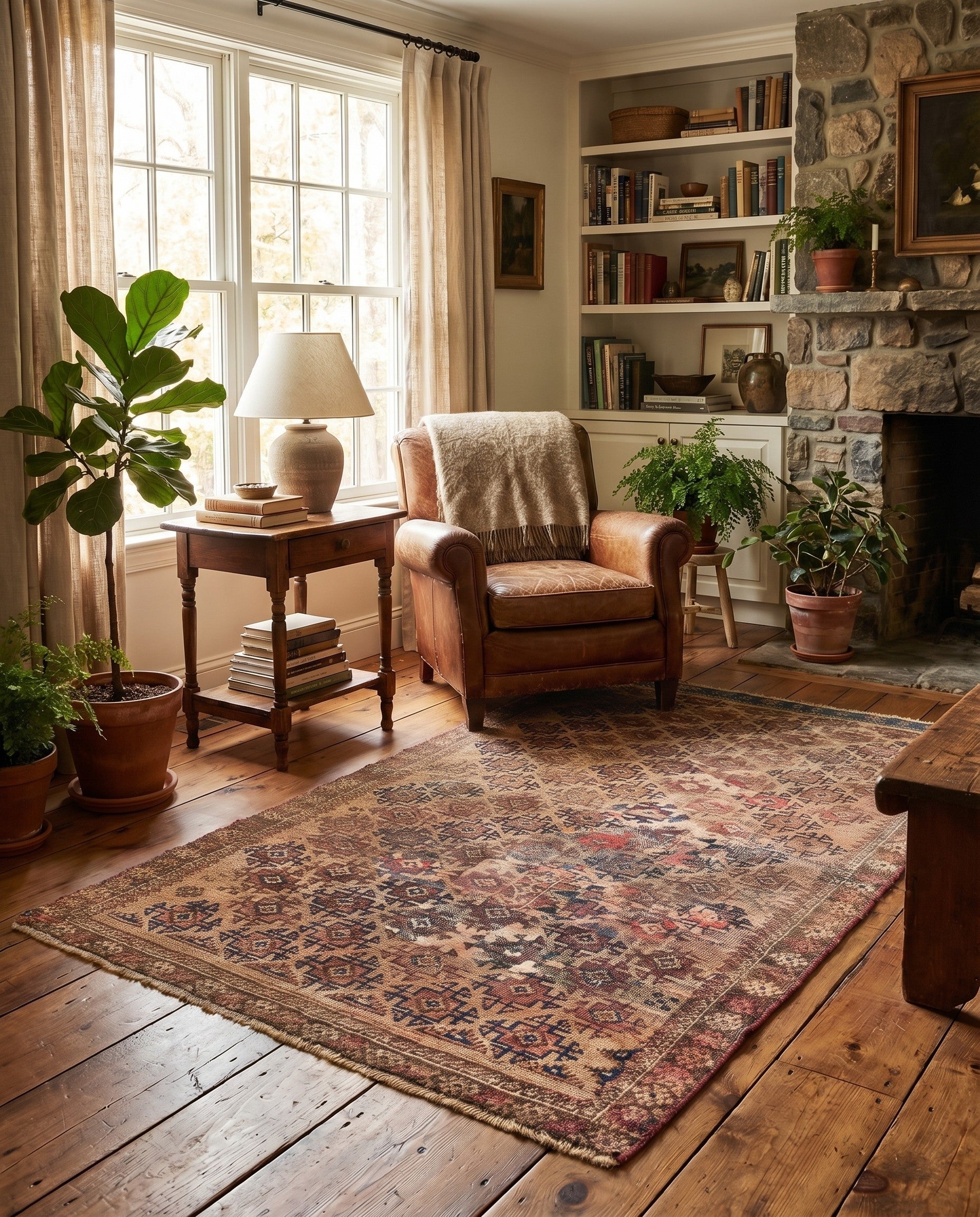 3' 1 x 5' 5 Hand Knotted Ultra Vintage Persian Wool Rug