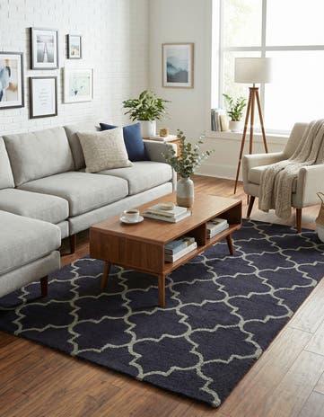 5' x 8' Luna Wool Rug