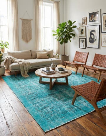 5' 9 x 8' 11 Ultra Vintage Wool Rug
