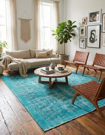 5' 9 x 8' 11 Ultra Vintage Wool Rug