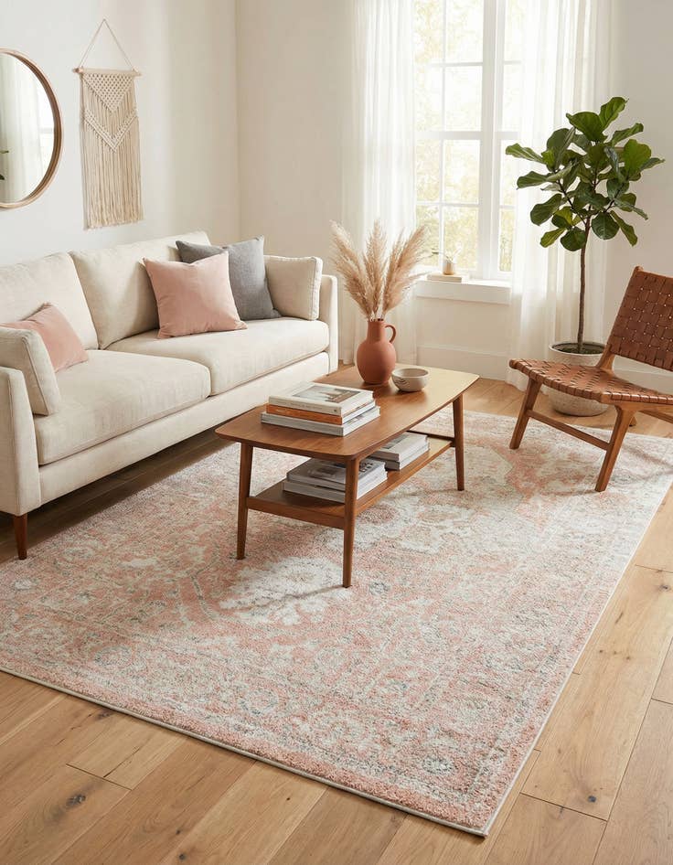 Detail image of 5' 3 x 8' Madeline Vintage Rug