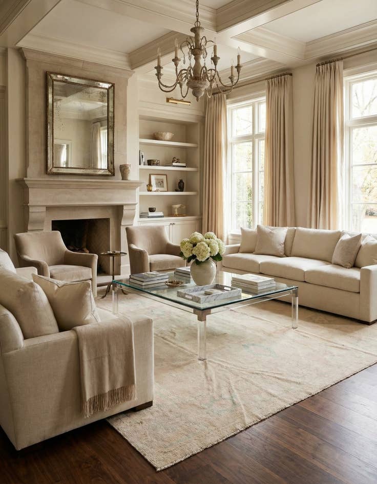 Detail image of  9' 6 x 13' 5  Hand Knotted Oushak Wool Rug