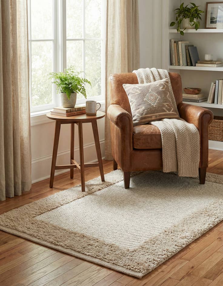 Detail image of 2' x 3'  Hand Woven  Rug