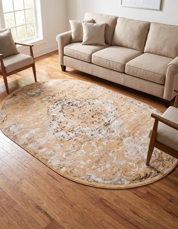 5' 3 x 8' Highbury Oval Rug
