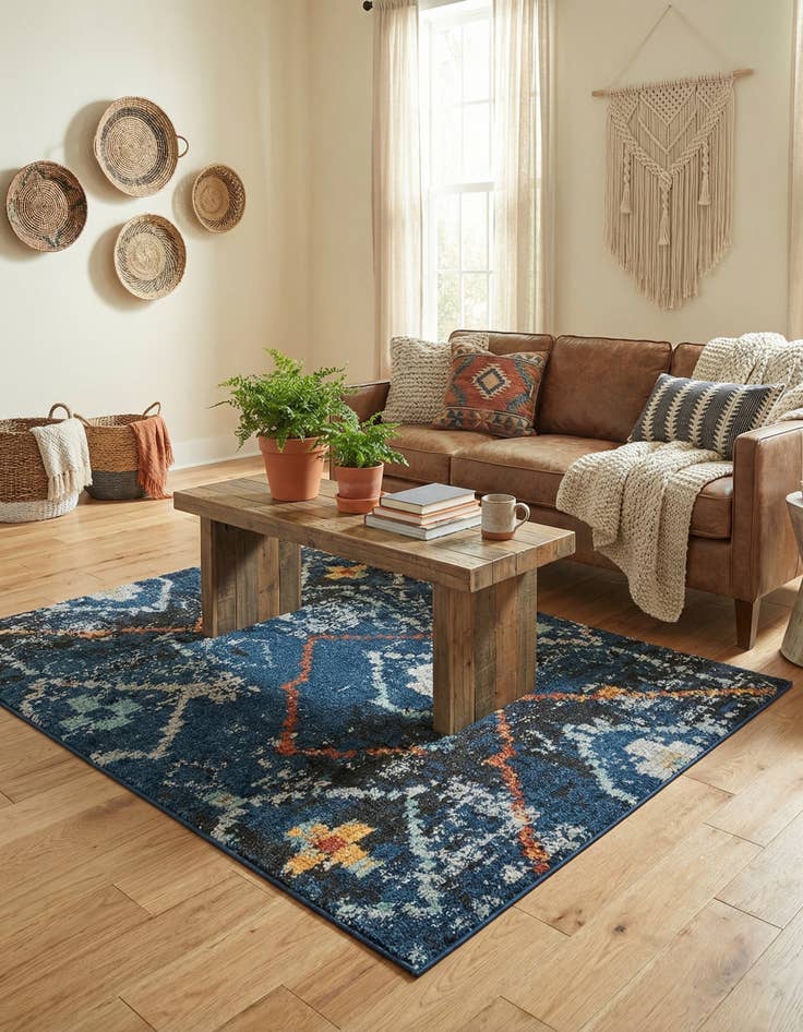 Detail image of 4' x 6' Morocco Rug