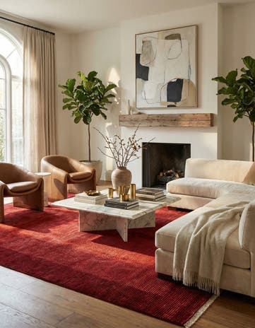9' 9 x 13' 1 Hand Knotted Darya Wool Rug