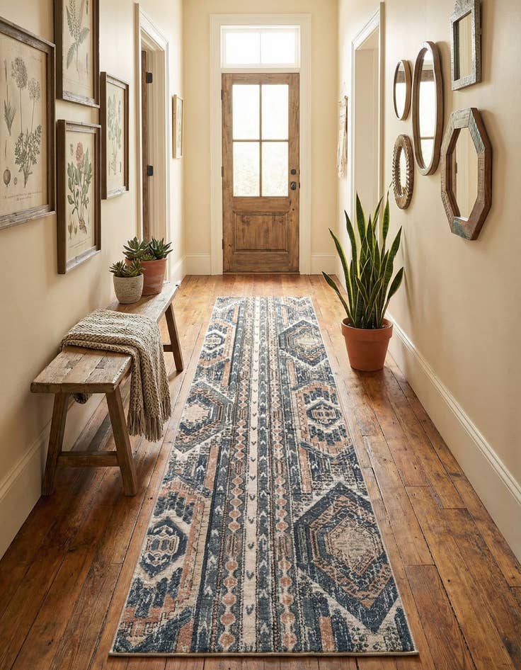 Detail image of 2' 7 x 13' Oregon Runner Rug