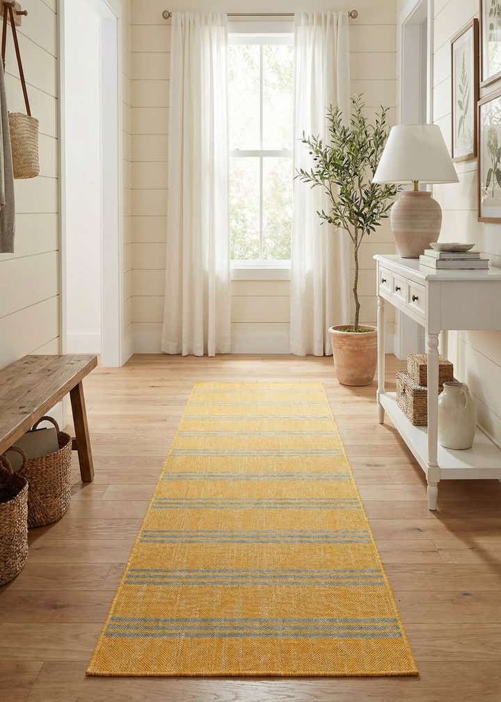 2' x 8' Easy-Clean Jill Zarin Anguilla Indoor / Outdoor Runner Rug