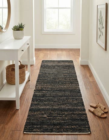 2' x 8' Hand Woven Palm Beach Jute Runner Rug