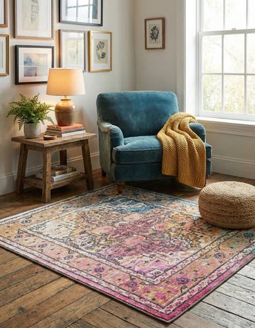 3' 3 x 3' 3 Medina Square Rug