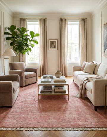 9' x 12' 4 Hand Knotted Darya Wool Rug