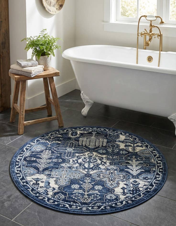 Detail image of 3' x 3' Vista Round Rug