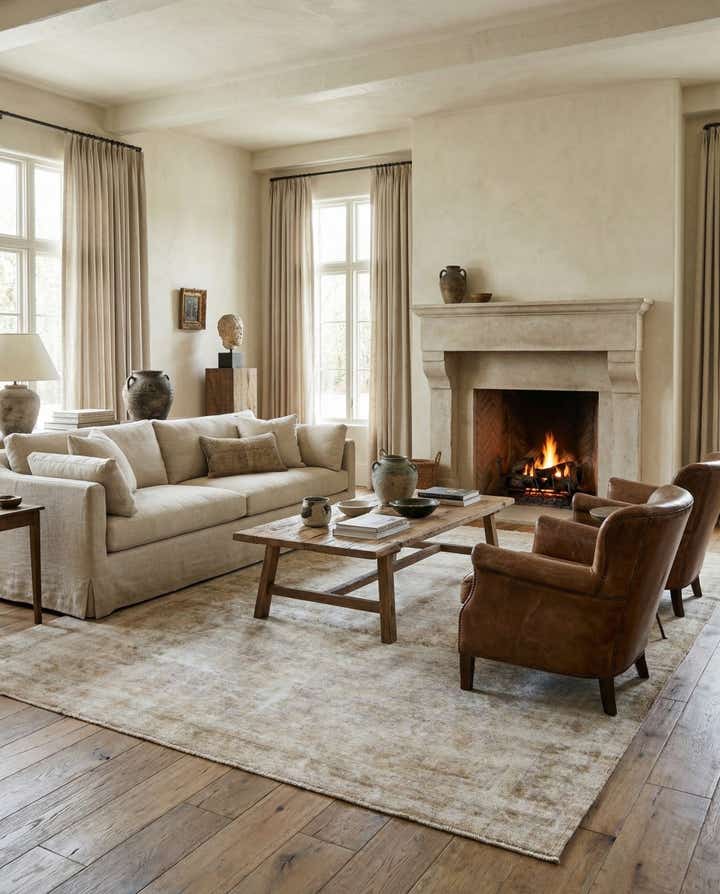 300cm x 365cm Hand Knotted Ultra Vintage Persian Wool Rug
