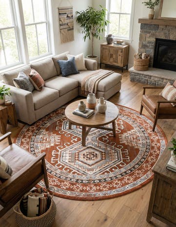 12' x 12' Charlotte Round Rug