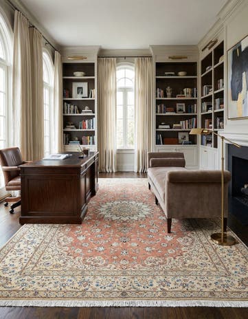 6' 6 x 9' 10 Nain Wool Rug