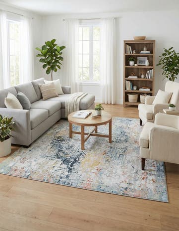 Kamala Washable Square Rug