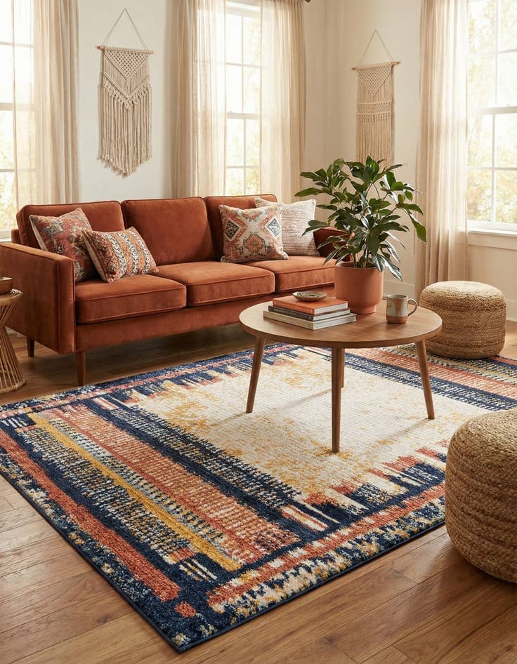 Detail image of 6' x 9' Tagine Rug