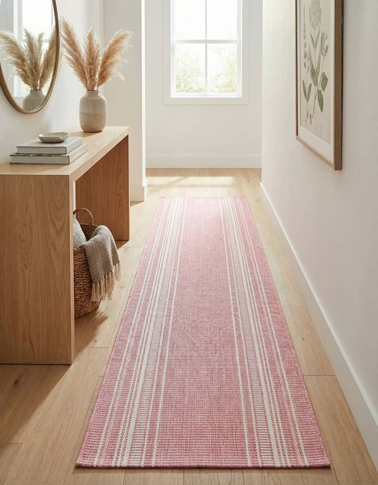 Detail image of  2' 7 x 8'  Washable Jill Zarin Palm Springs Indoor / Outdoor Runner Rug