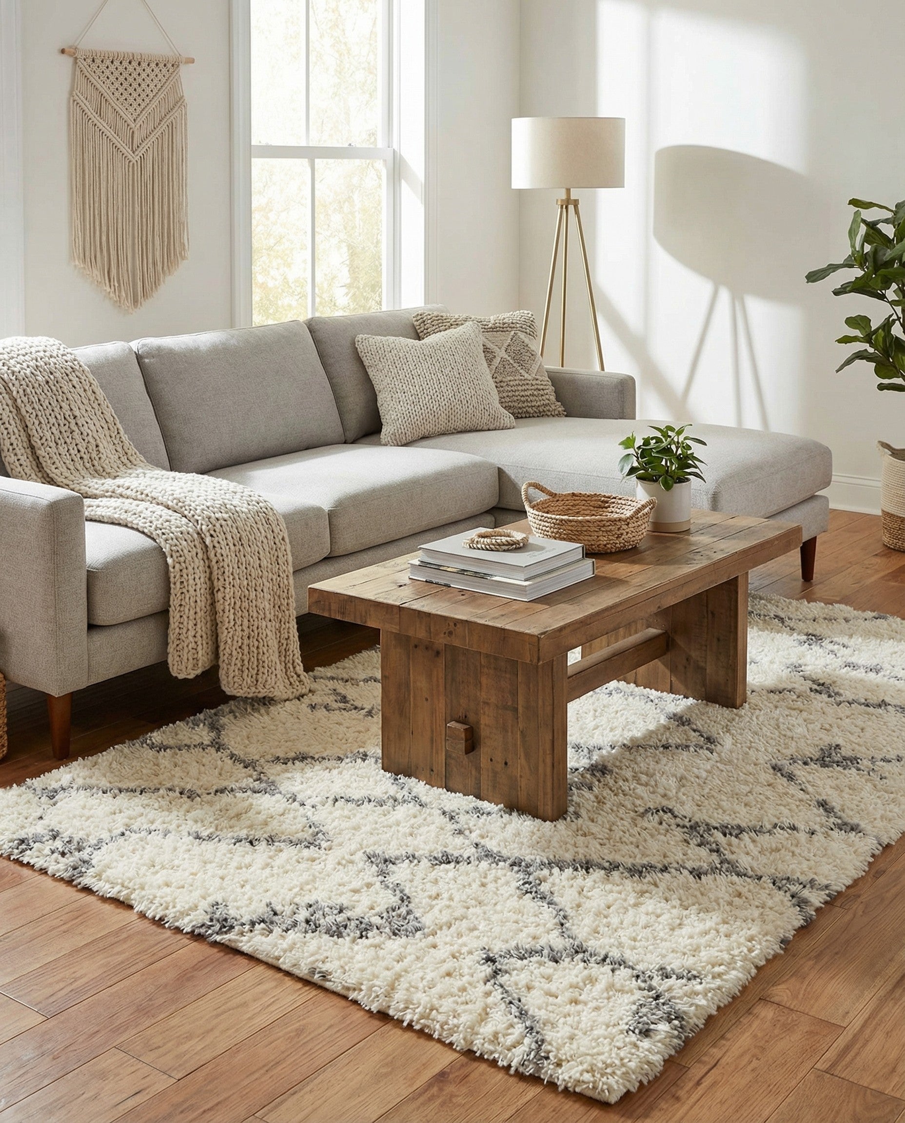  5' x 8' Infinity Shag Rug