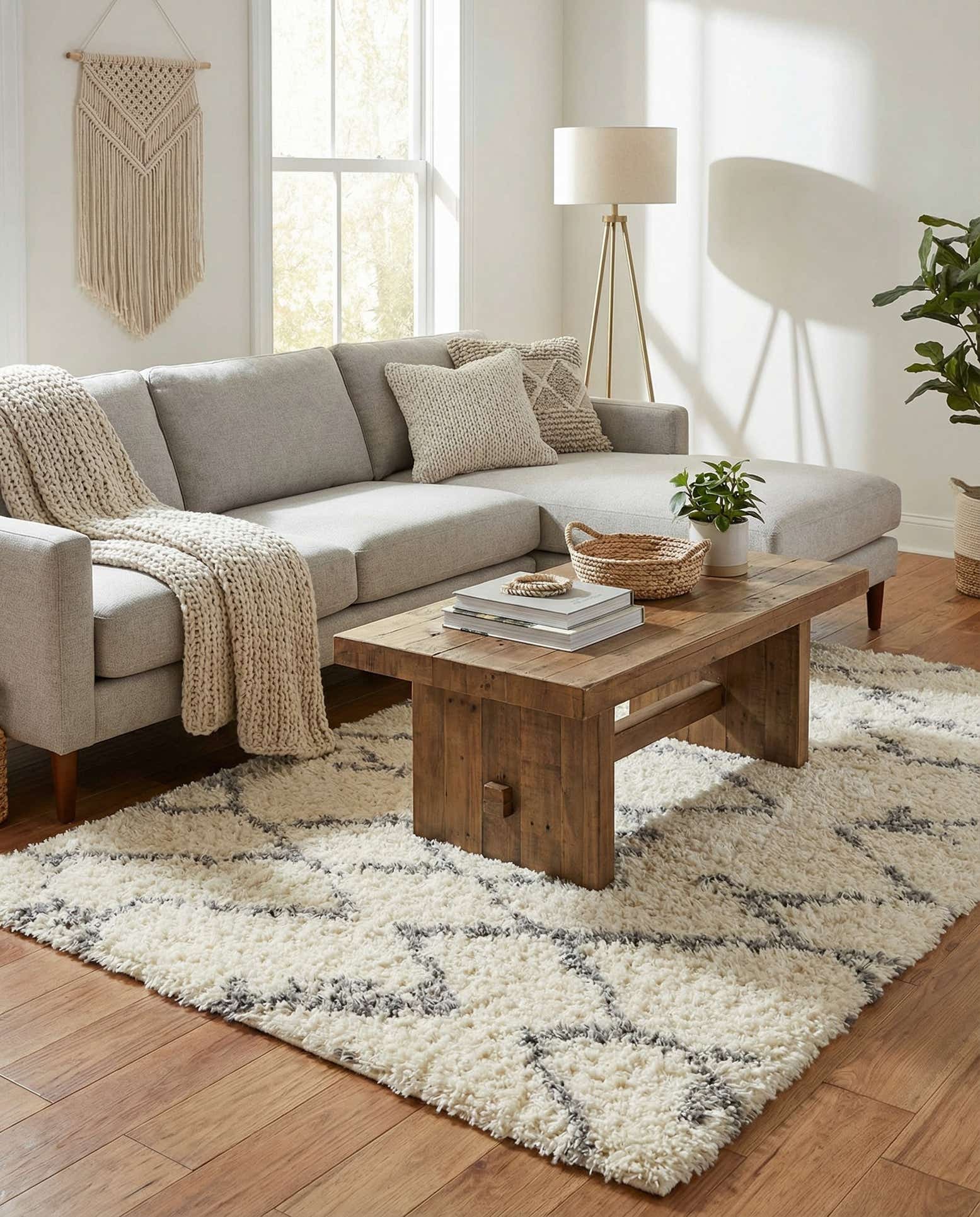 5' x 8' Infinity Shag Rug