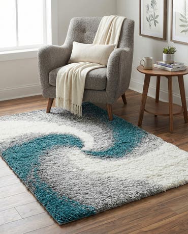  2' x 3' Soft Touch Shag Rug