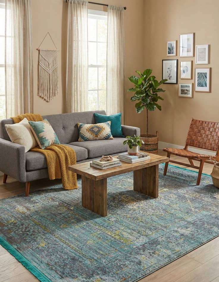 Detail image of 4' 3 x 6' Havana Rug