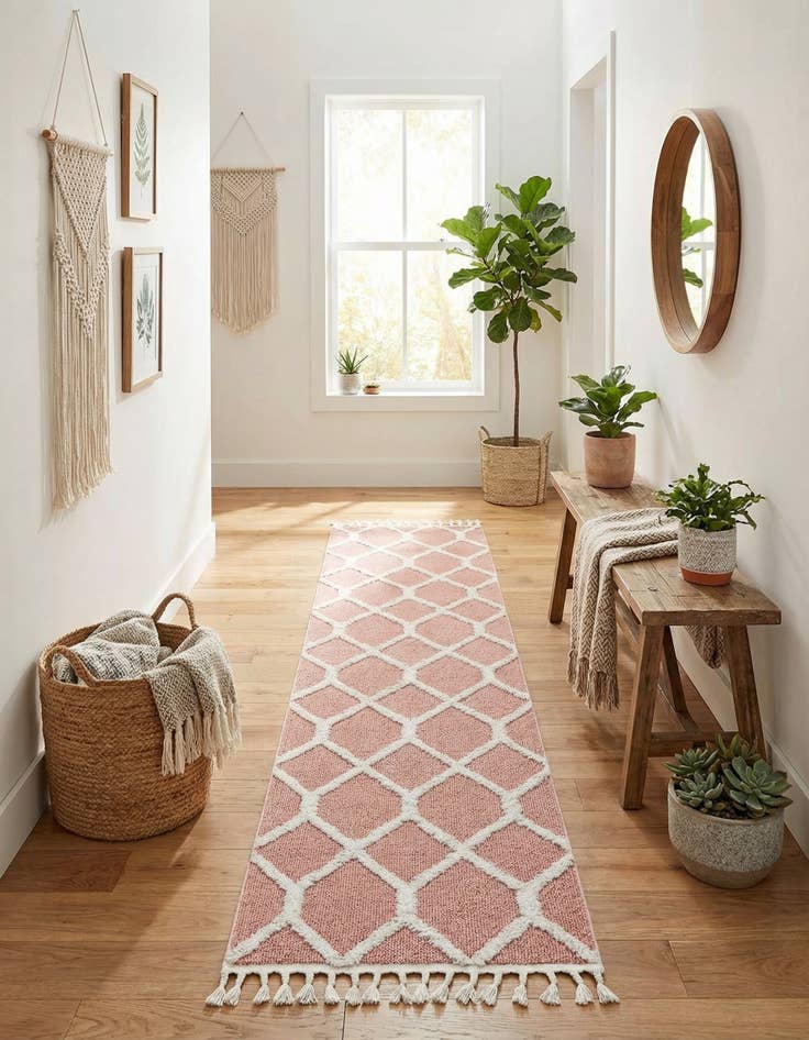 Detail image of  2' 7 x 12' Boho Runner Rug