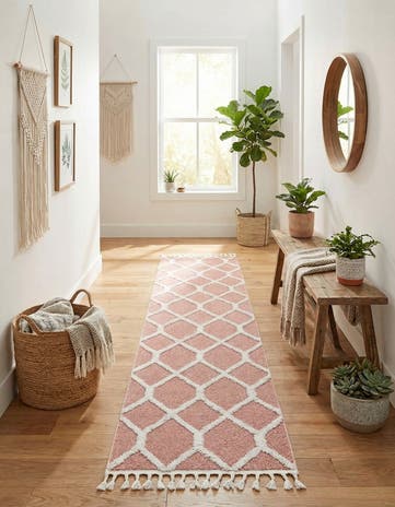 2' 7 x 12' Boho Runner Rug
