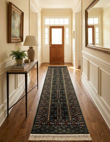 2' x 8' Bokhara Runner Rug