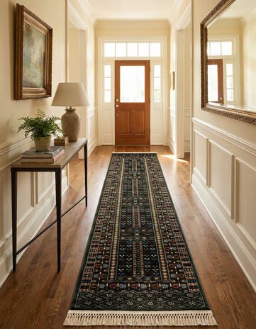 2' x 8' Bokhara Runner Rug