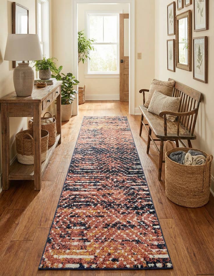 Detail image of  2' 7 x 12' Tagine Runner Rug