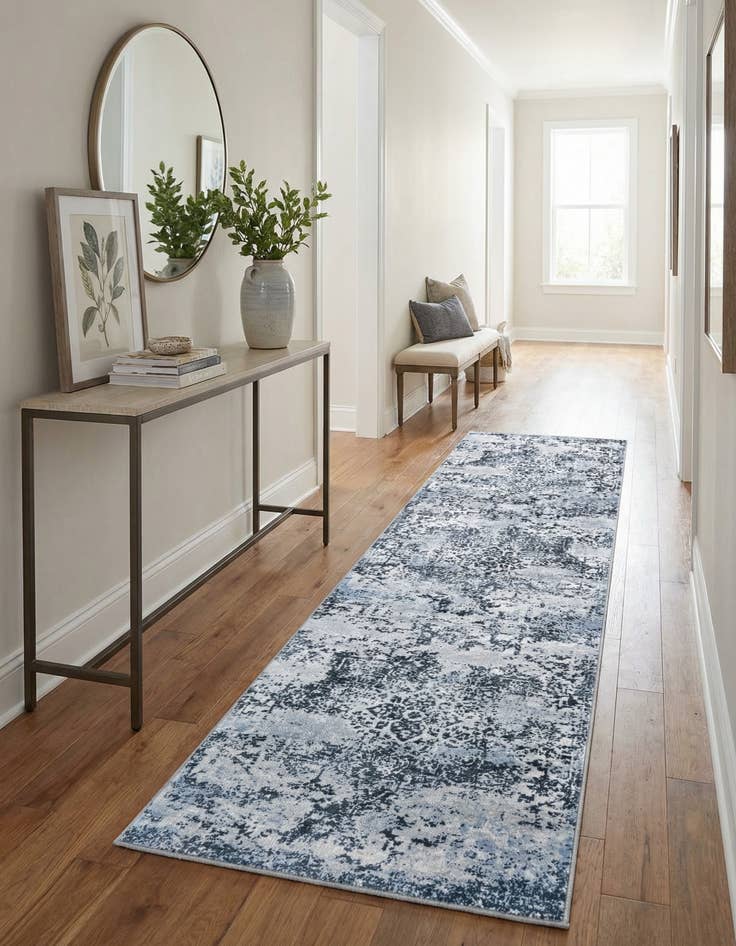 Detail image of  2' 7 x 12' Kamala Washable Runner Rug