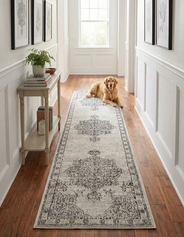 Ivory Nyla Runner Rug