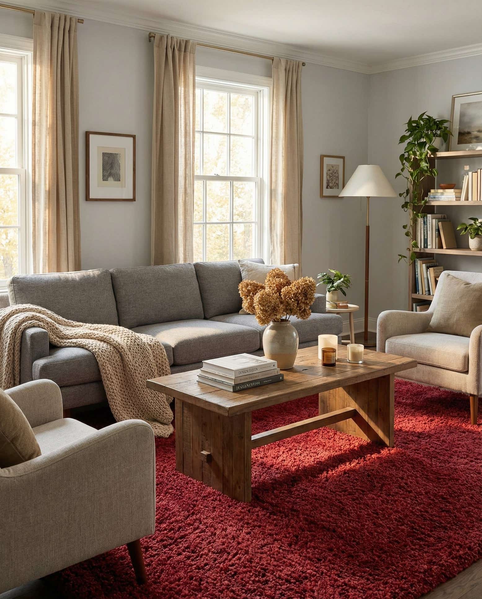 9' x 12' Zermatt Shag Rug