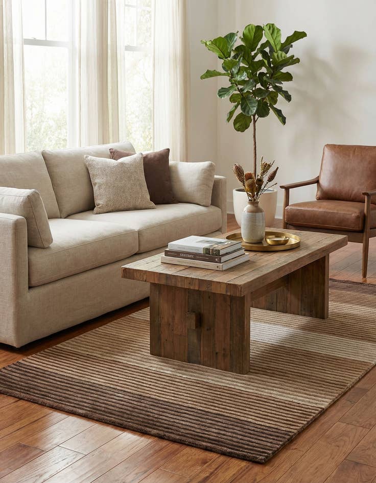 Detail image of  2' 6 x 5' 1  Hand Knotted Darya Wool Rug