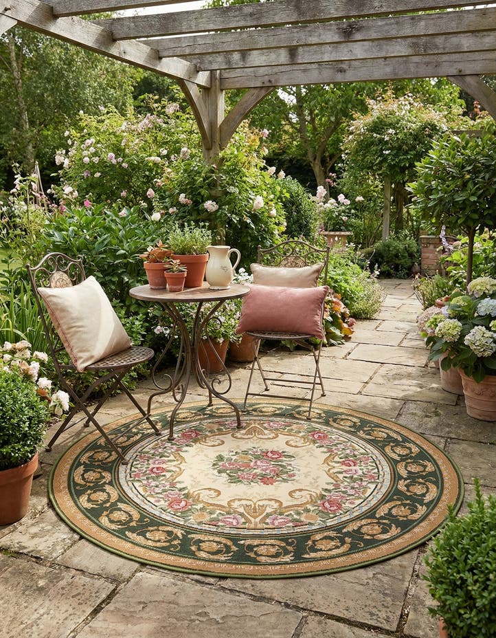4' x 4' Easy-Clean Traditional Indoor / Ou...