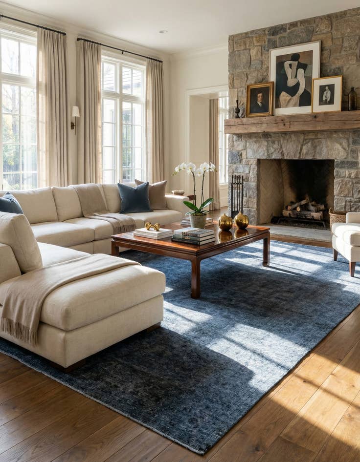 Detail image of 9' 3 x 12' 1  Hand Knotted Ultra Vintage Persian Wool Rug