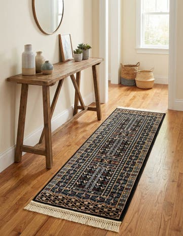 2' x 6' Bokhara Runner Rug