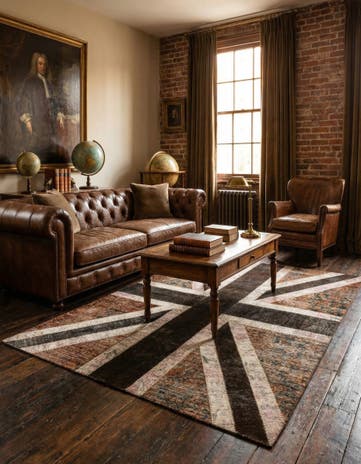 6' 8 x 7' 11 Hand Knotted Ultra Vintage Persian Wool Rug