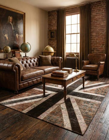 6' 8 x 7' 11 Hand Knotted Ultra Vintage Persian Wool Rug