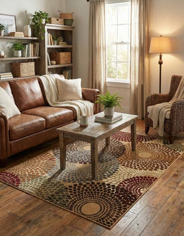 5' 3 x 7' Cafe Rug