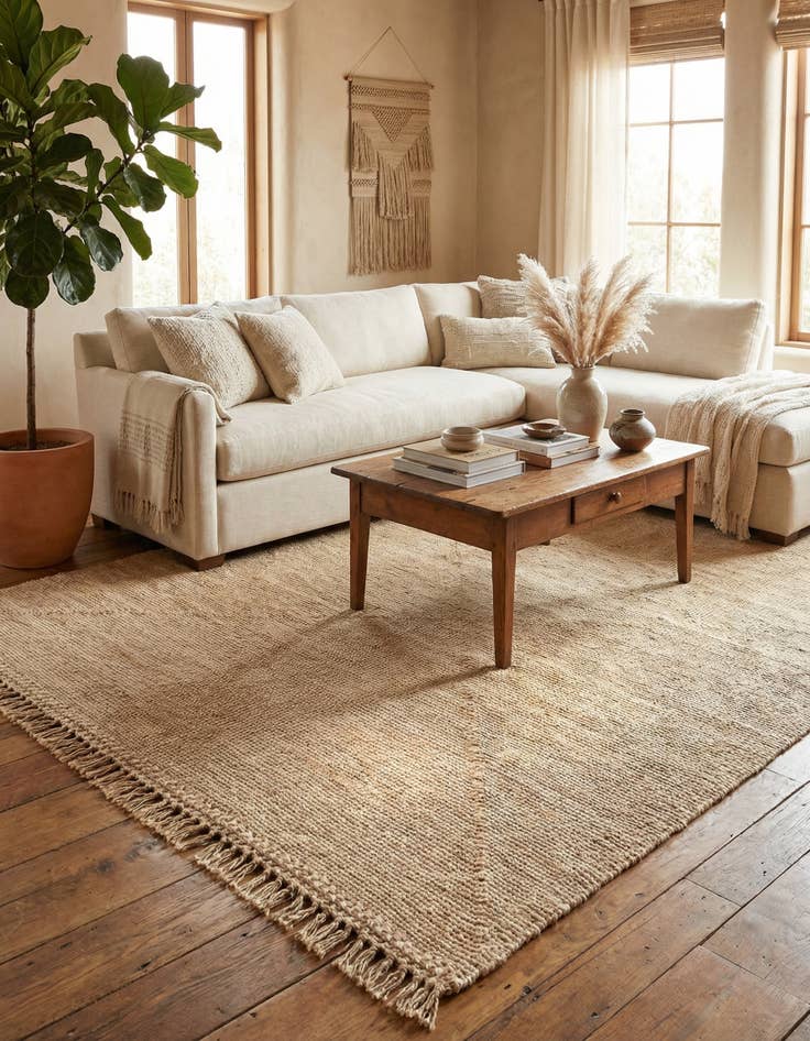 Detail image of 5' 2 x 9' 6  Hand Knotted Moroccan Wool Runner Rug